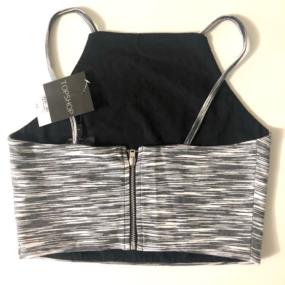NEW TopShop crop top. - Picture 4 of 4